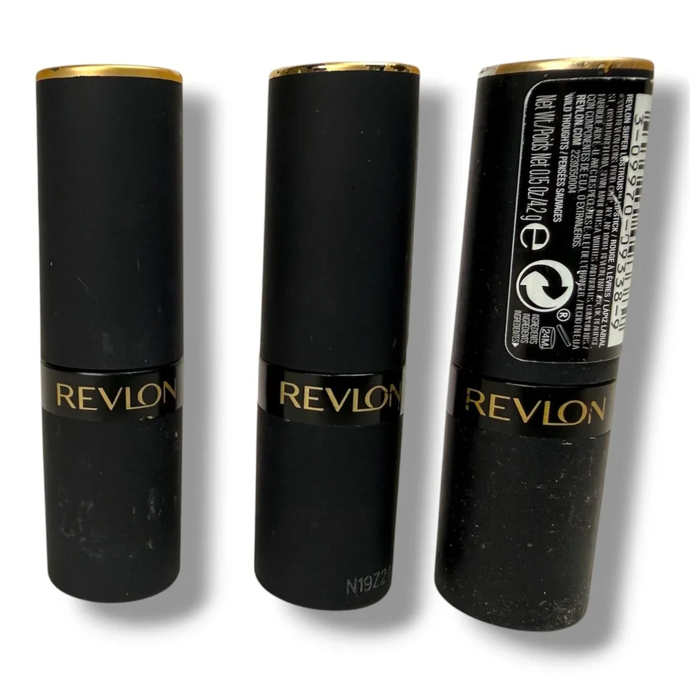 Revlon Lipstick Lot Super Lustrous Matte Show Off Wild Thoughts If I Want To New